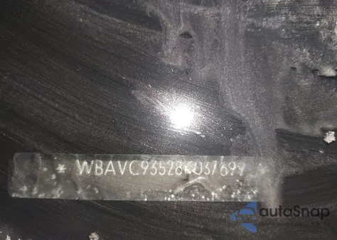 2008 BMW 328Xi z USA, uszkodzony, nr VIN WBAVC93528K037699